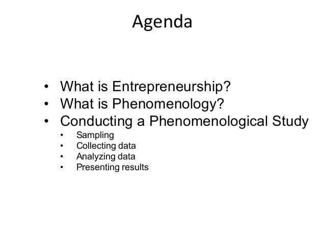 Researching Entrepreneurship